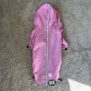 NWT Fleeced Lined Dog Raincoat / Rain Jacket